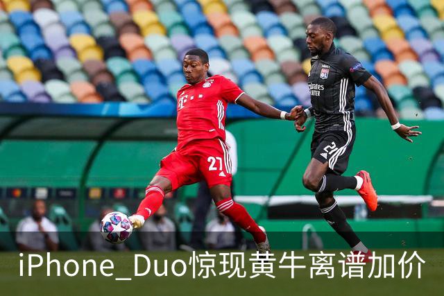 iPhone Duo惊现黄牛离谱加价